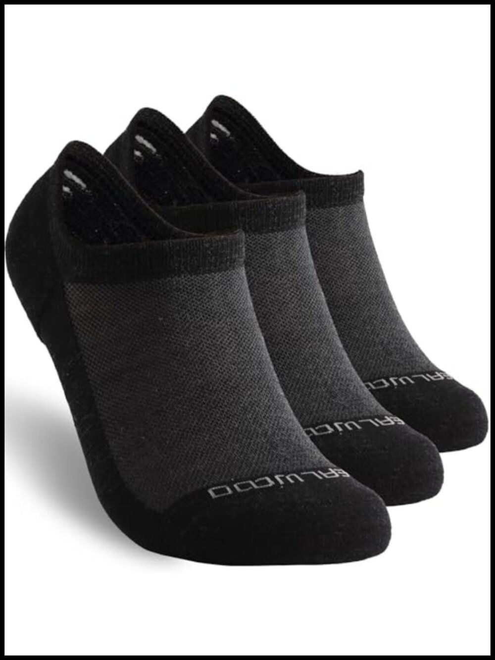 Merino Wool Ankle Socks 3 Pairs Low Cut Anti Blister Cushion Running Hiking